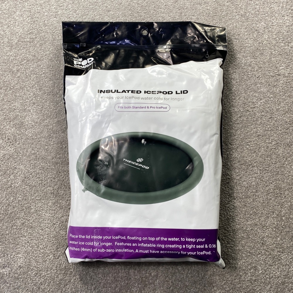 The Pod Company Insulated IcePod Lid Black Inflatable Thermal Cover